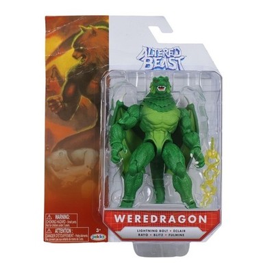 Altered Beast Weredragon Action Figure JAKKS Pacific Green Lightning Bolt New