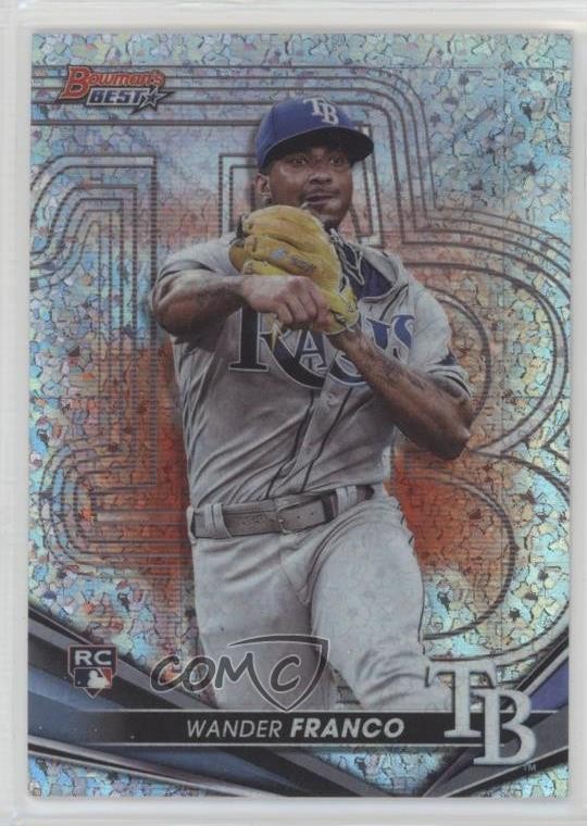 2022 Bowman's Best Mini-Diamond Refractor 156/299 Wander Franco #39 3q5