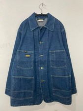 True Vintage 50s 60s Osh Kosh B gosh Denim Chore Jacket Coat Size 40