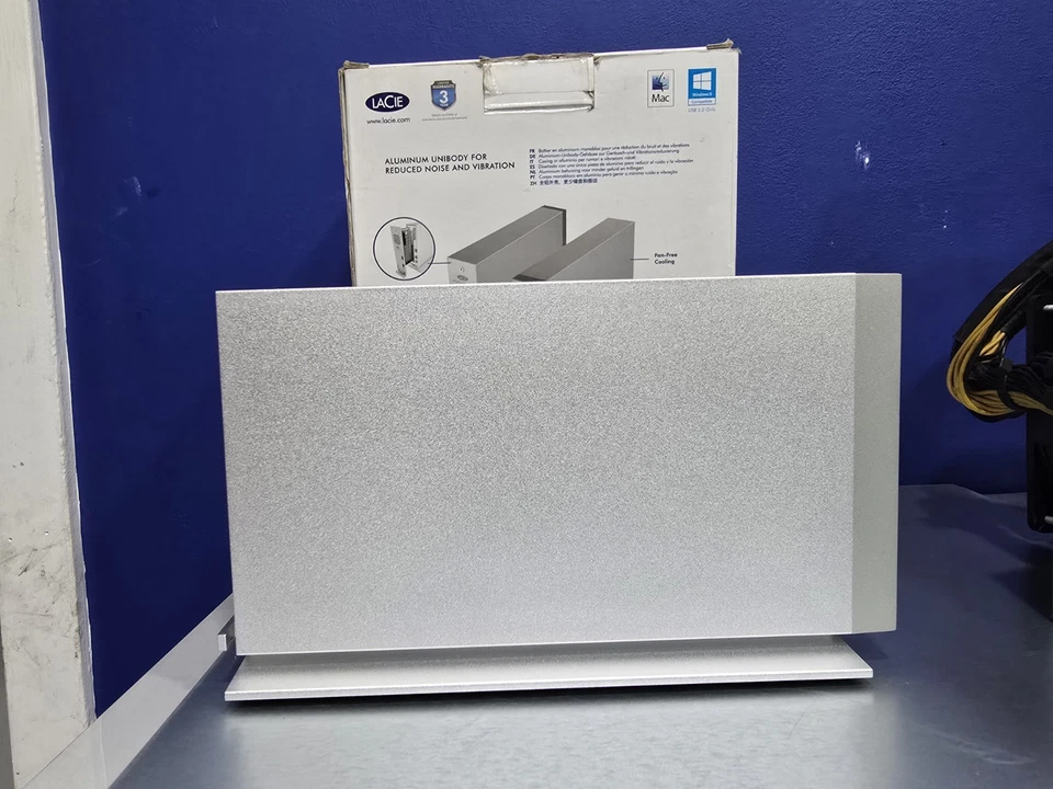 3TB LaCie d2 Desktop Storage -New Open Box , Tested - Image 4 of 4