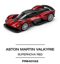 Pop Race Aston Martin Valkyrie - Supernova Red 1:64 Scale Diecast Car PR640152