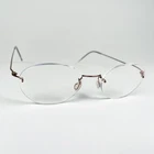 LINDBERG eyeglasses MATT BROWN RIMLESS glasses frame MOD: 501501159 COL.U12