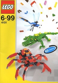 Lego 4101, Wild Collection, Designer Sets: Creatures, 100% Complete w/ Manual