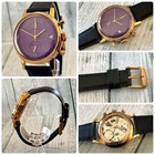 UNDONE Urban 316L Purple Chronograph Watch Used