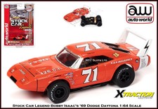 Auto World Stock Car Legend Bobby Isaac 71 Dodge Daytona Also Fits AW SC355