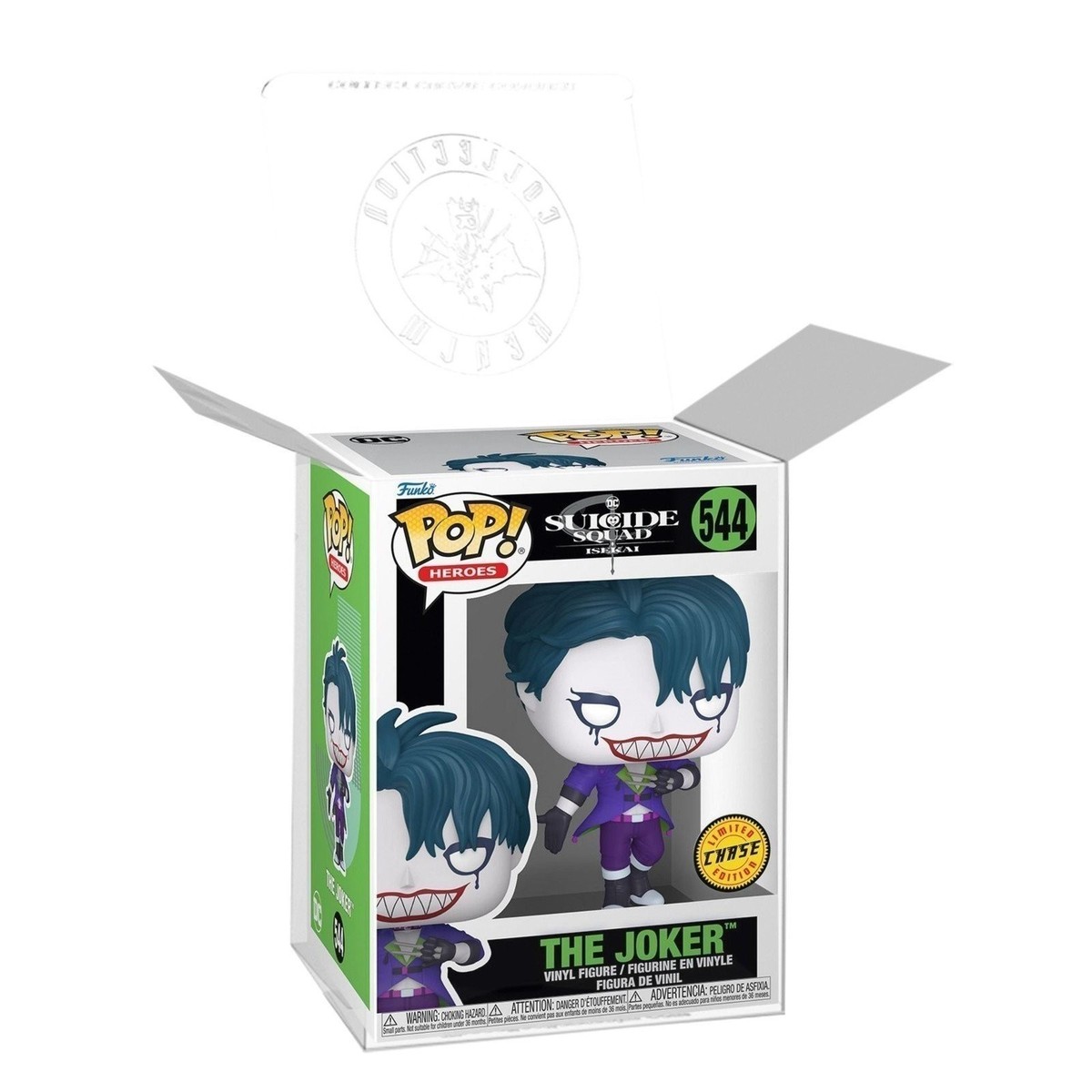 その他 JOKER Funko Pop! Suicide Squad - The Joker #544 CHASE Vinyl Figure