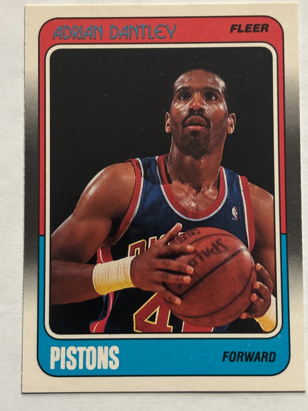 1988-89 Fleer #39 Adrian Dantley Detroit Pistons