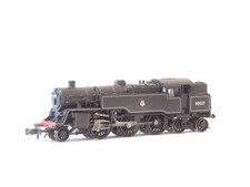 Graham Farish 372-535 Class 4MT 2-6-4T 80027 BR Black Early Emblem - N Gauge