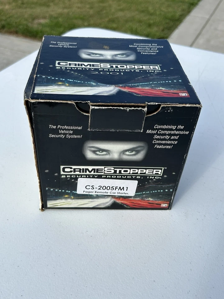CrimeStopper CS-2005FM1 SuperPage II NOS Car Alarm Remote Start System Factory - Image 2 of 4