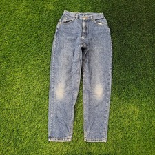 Vintage 80s LEE Riders Mom Jeans Women 2 26x29 Faded Tapered USA