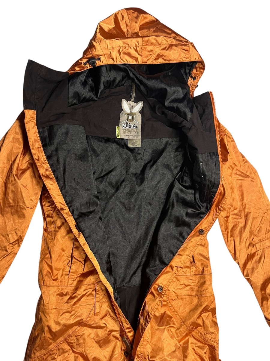 BURTON DRYRIDE Bright Orange FULL-BODY SKI SUIT Snow-Board Jacket
