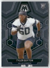 Tyler Guyton RC 2024 Panini Mosaic Dallas Cowboys #329