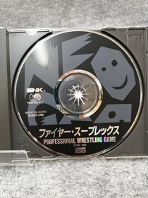 Neo Geo CD Software Model Fire Suplex SNK