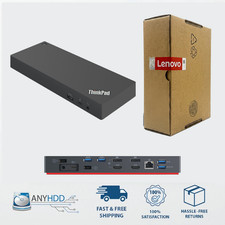 Factory Sealed Lenovo ThinkPad Thunderbolt 3 Workstation Dock Gen 2 40ANY230US