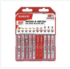 Diablo DJT20S T-Shank Wood & Metal 20 Piece J...