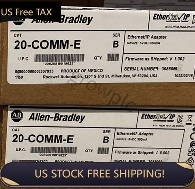 2022 New SEALED Allen Bradley 20-COMM-E /B ENet/IP to DPI Communication 20COMME