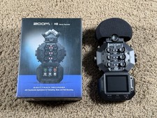 Zoom H8 Handy Recorder 8-Input 12-Track w/ XY Capsule Box Foam Windscreen