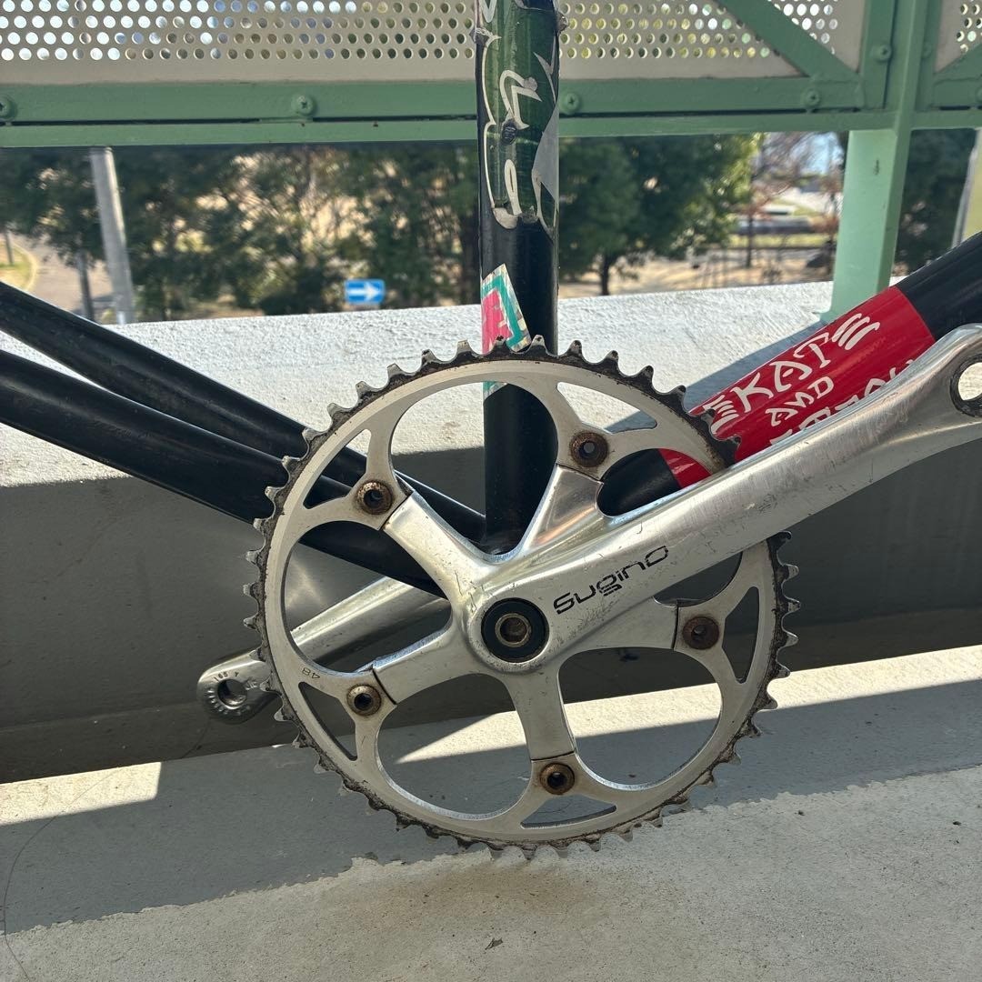 KHS マンハッタンフレーム＋suginoクランク KHS Manhattan Pista Track Bike Frame with Sugino Crank | eBay