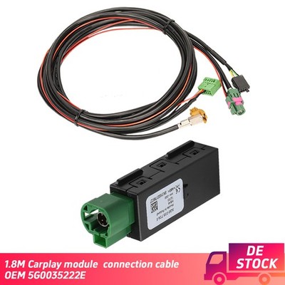 5Q0035726E CarPlay Modul mit Kabelsatz für MIB2 Discover Media Navi Adapter