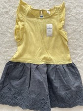 SALE! NEW Gap Kids Girls Sleeveless Dress Size 3T - Yellow