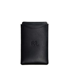 RRL By Ralph Lauren Leather Card Case Black Over Brown