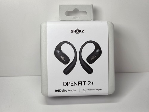 New Shokz OpenFit 2+ Plus Open Ear True Wireless Earbuds - Black - T921