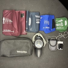 Welch Allyn Sphygmomanometer Aneroid Durashock Hand Multi Cuff Gauge