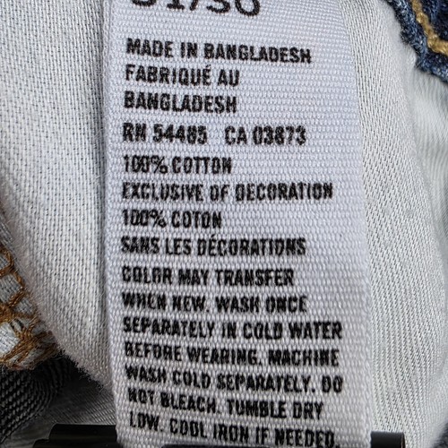 American Eagle Jeans Herren 31x30 blau Slim Straight Denim klassisch 100% Baumwolle AEO - Bild 15 von 21