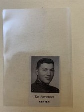 Ed Szvetecz Army Cadets 1956 Football SI Panel RARE!