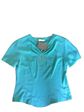 MARIO PUCCI CECCONI T-Shirt da donna Estiva Maglia Verde acqua Taglia 44 Jersey