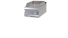 Elektro-Griddleplatte Tischger&auml;t Grillplatte Bratplatte 400x730x300 mm Edelstahl