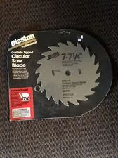 DISSTON 7-71/4 inch 12 Tooth Carbide Tipped Blade Circular Saw Model C12714 NIP