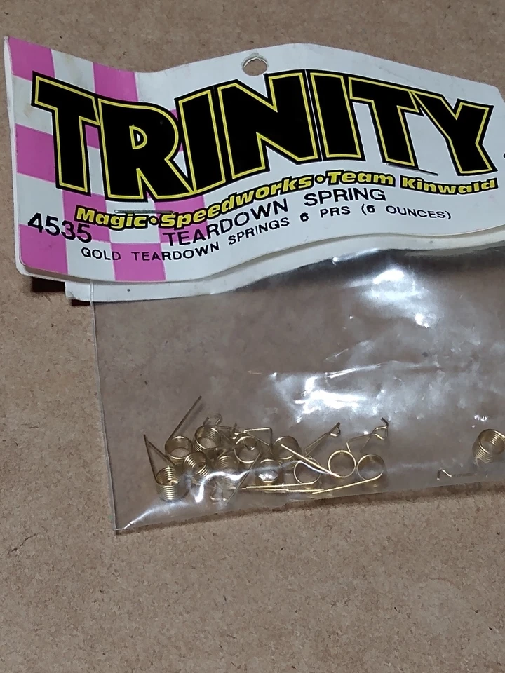 Trinity 4535 Magic Speedworks Team Kinwald Gold Teardown Springs - 6 Pairs (6 oz - Image 2 of 3