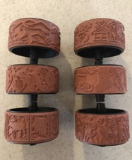 STAMPIN UP STAMPIN AROUND Rubber Stamp Wheel Lot Of 6