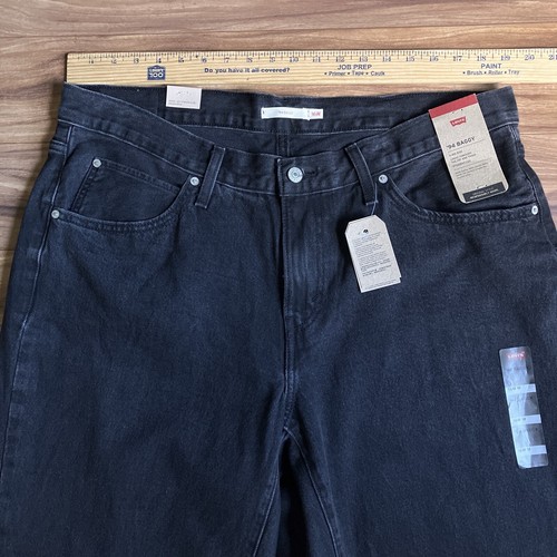 Levi's Jeans Womens 16W Black 94 Baggy Loose Straight Fit Skater 90s NEW - Picture 8 of 16