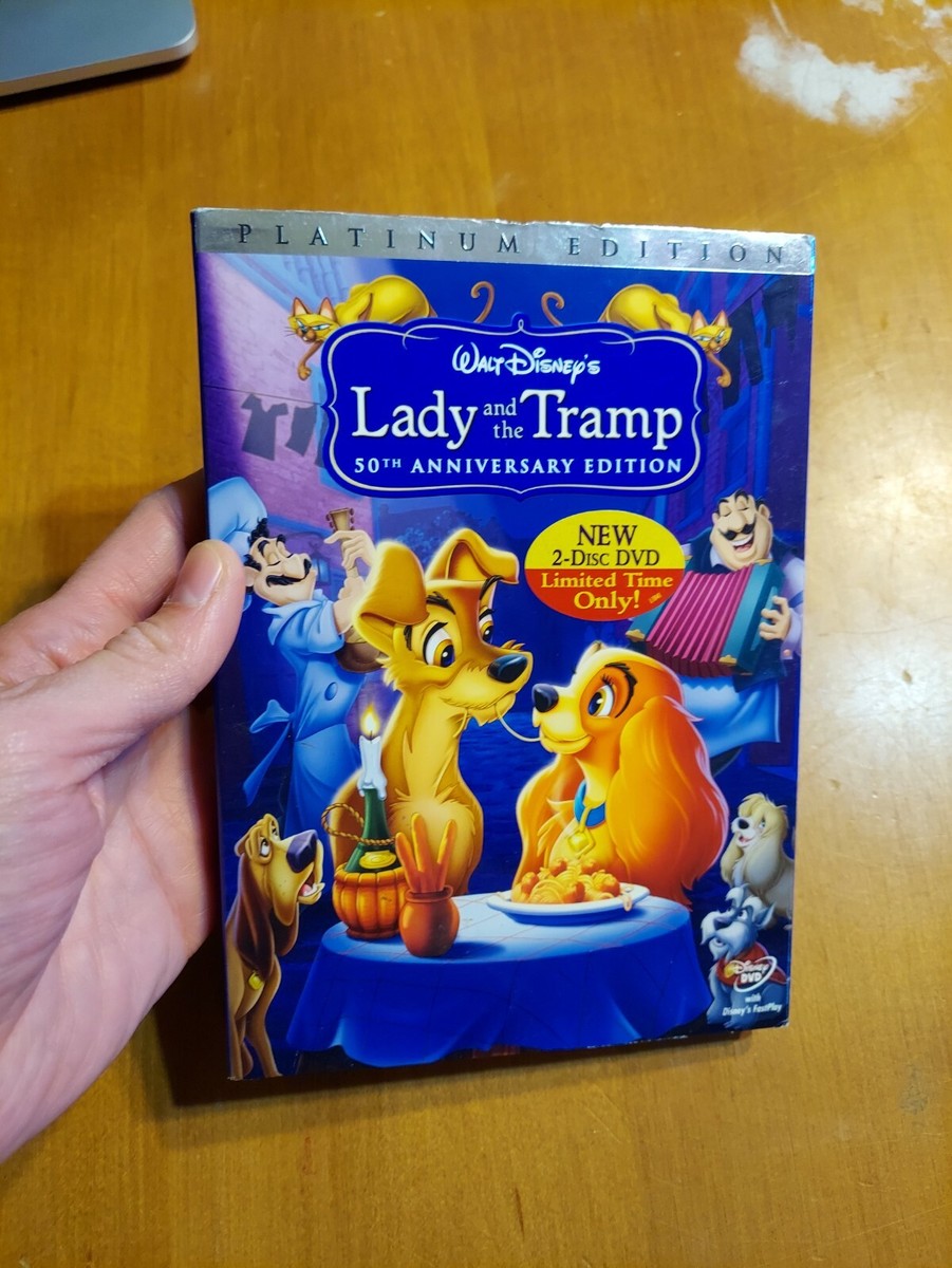 Disney Lady and the Tramp 50th Anniversary Platinum Edition