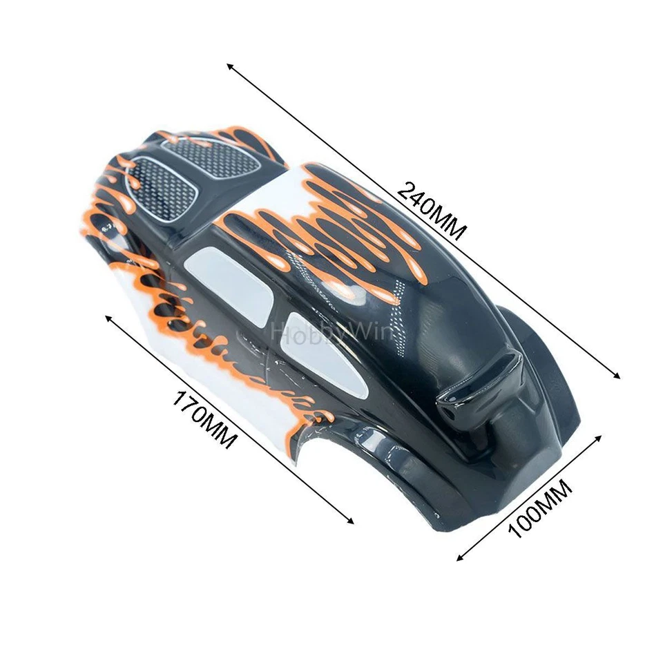 HSP part 68082 Crawler Truck Body Shell for HiMOTO 1/18 Off-Road Crawler Truck - Image 4 of 4