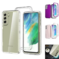For Samsung Galaxy S21 FE 5G Case Hybrid Shockproof Heavy Duty Protective Cover