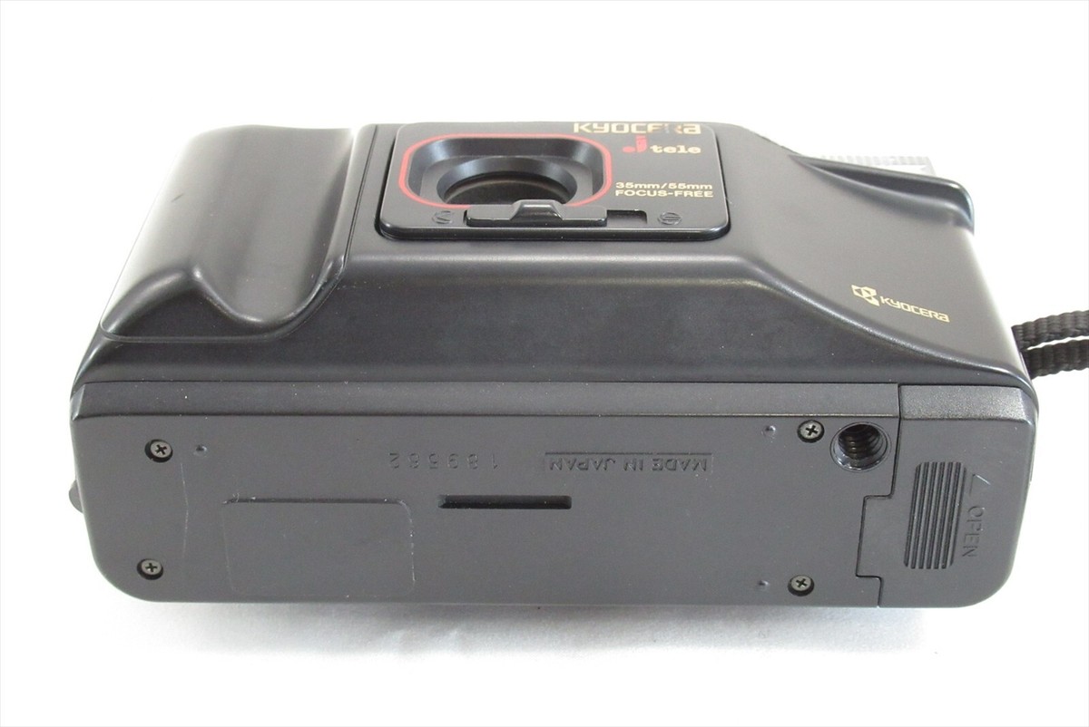 RARE!!】Kyocera J tele Point & Shoot 35mm film Camera w/ Strap