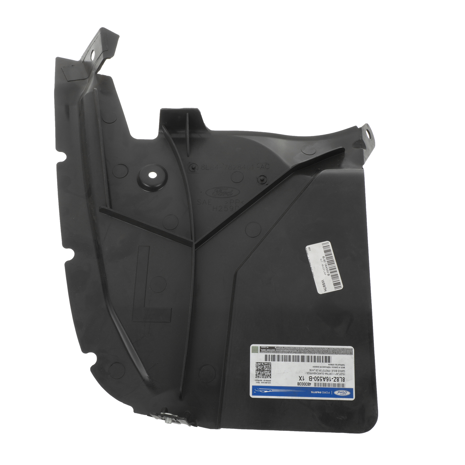 Guardabarros para Ford Escape/Mercury Mariner 2008-2012 (N/P 8L8Z-16A550-B)