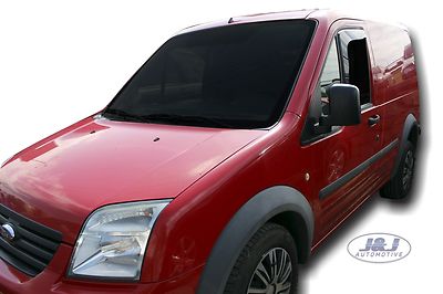 Wind Deflectors Fits Ford Transit Connect 2004-2013 'L' 2-Pcs Set Tinted  Heko UK