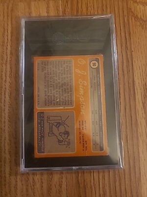 1970 Topps Football O.J. Simpson #90 (RC) HOF SGC 2.5 | eBay