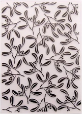 Welcome to Joyful Home 1PC Flower Leaves Background Embossing Folder for Card Ma