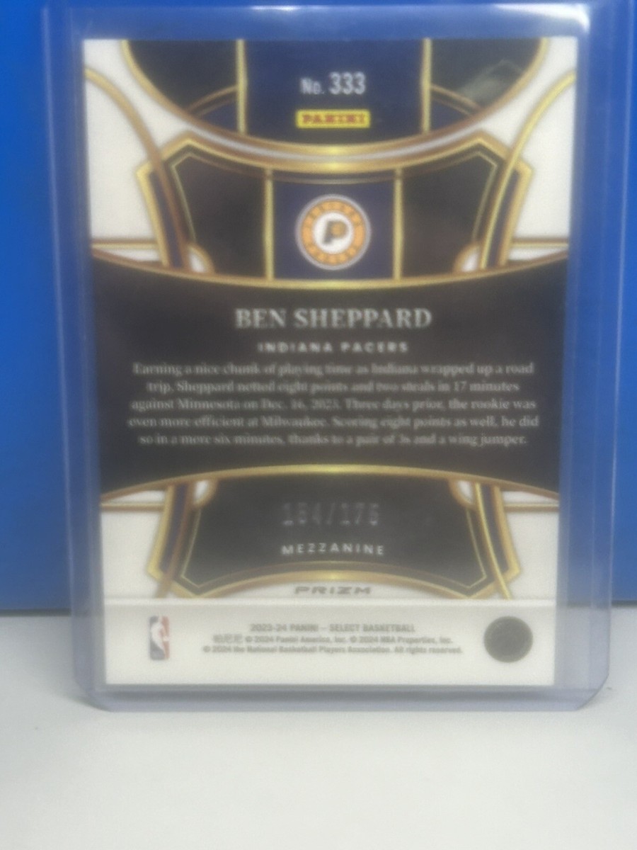 2023-24 Panini Select Mezzanine Level Purple Flash Prizm