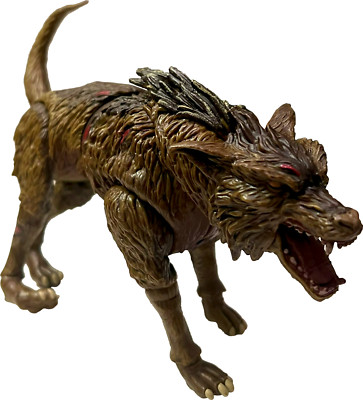 Lord Of The Rings Hobbit Warg Figure Fimbul Hunter Posable Werewolf Dire Wolf