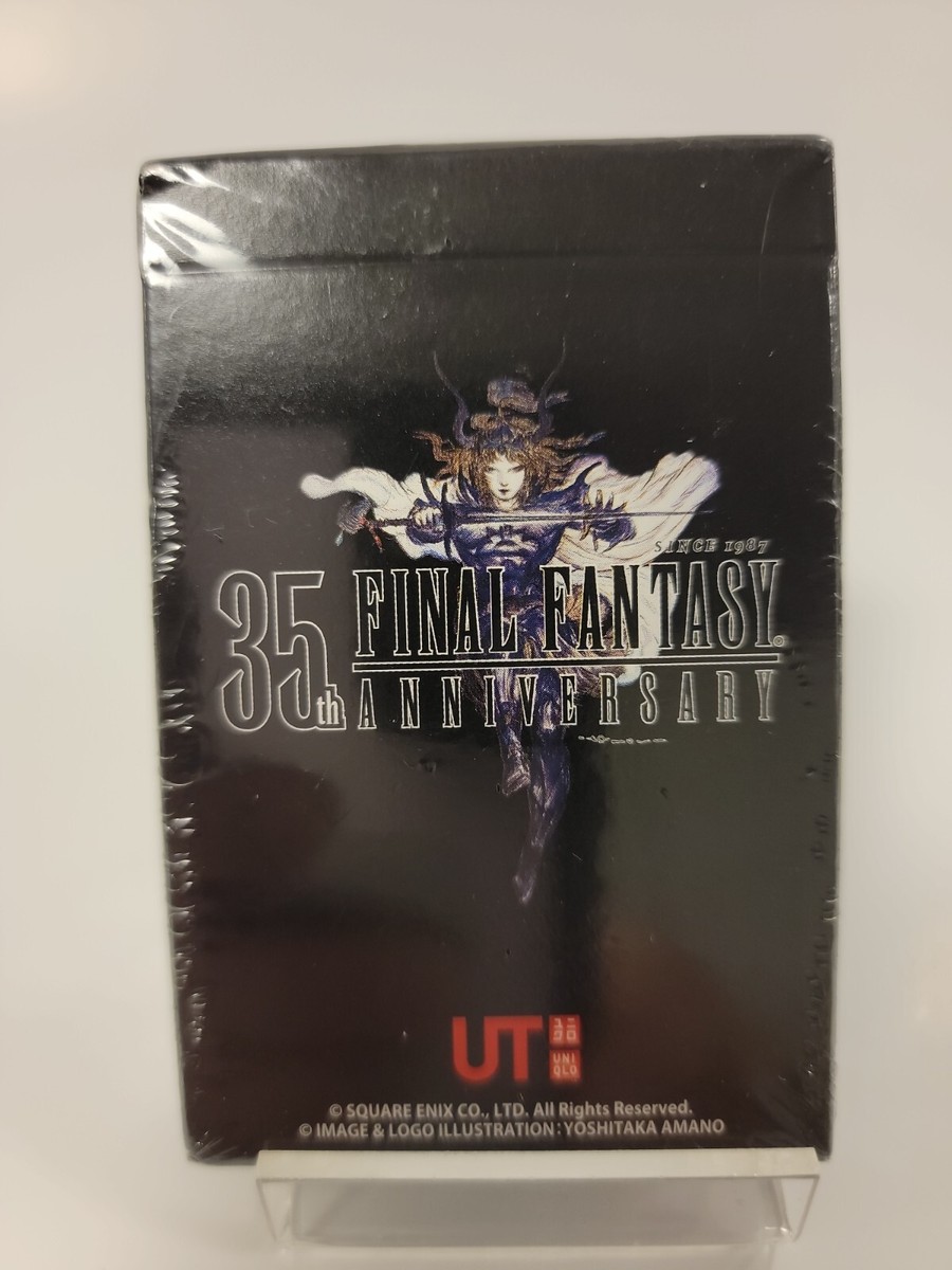 35th Anniversary Final Fantasy X Uniqlo Playing Cards | eBay