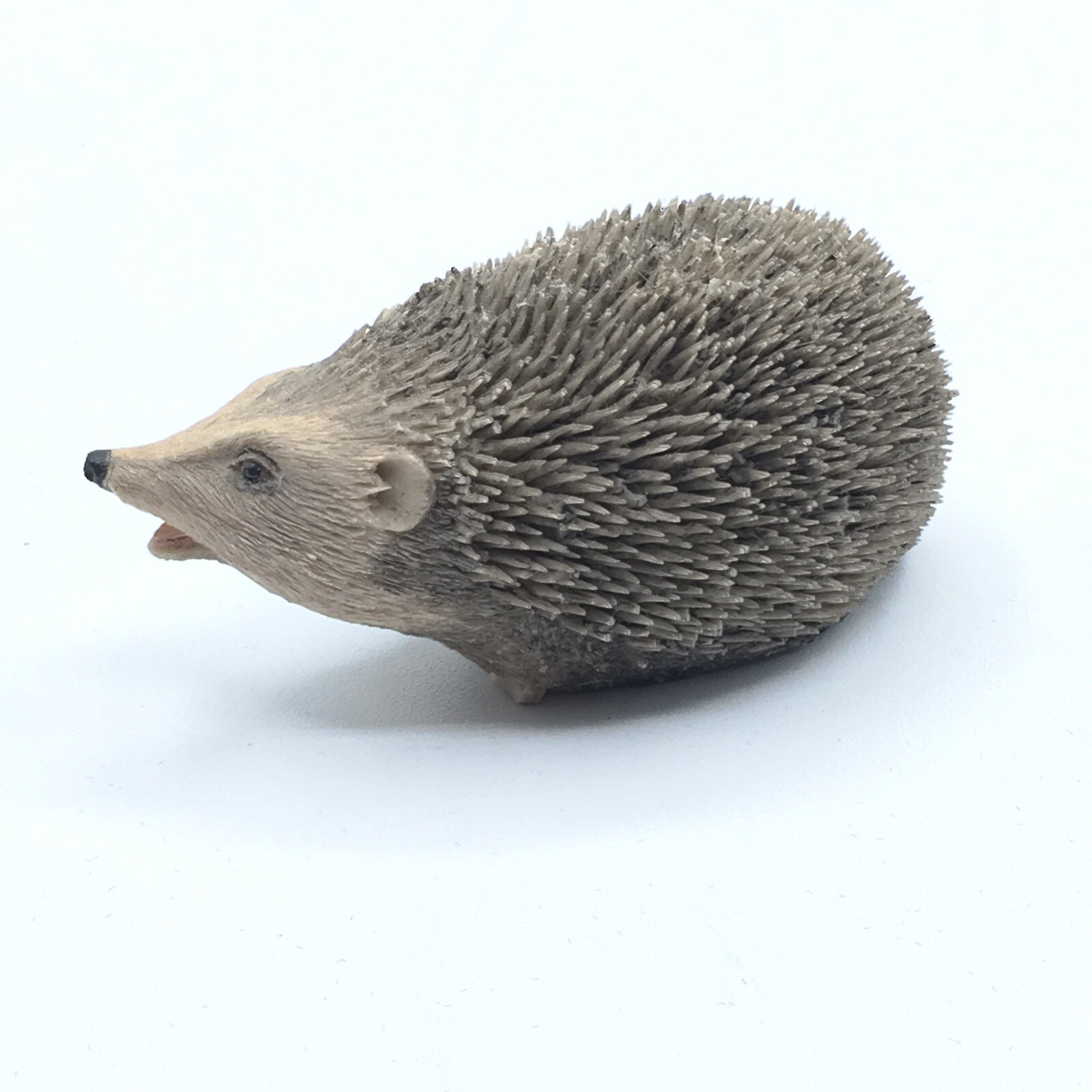 Small Porcupine Hedgehog Figure Figurine Resin Realistic Detailed Home Decor