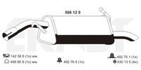 Ernst EndschalldäMpfer FüR Peugeot 207 Cc 207/207+ Sw Citroen C3 Picasso