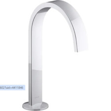 Kohler K-77968-CP 4 Components 1.2 GPM Single Hole Bathroom Faucet with Pop-Up