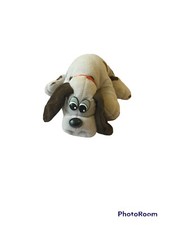 Vintage Pound Puppies Gray Brown Spots Puppy Plush Stuffed Animal